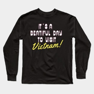 Vietnam.  Gift Ideas For The Travel Enthusiast. Long Sleeve T-Shirt